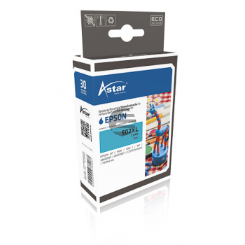 Astar Tintenpatrone cyan HC (AS70062) ersetzt 502XL