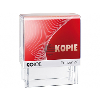 COLOP PRINTER 20 ROT LAGERTEXTSTEMPEL