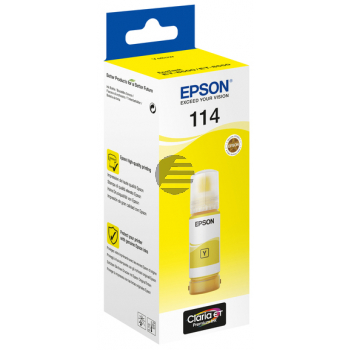 Epson Tintennachfüllfläschchen gelb SC (C13T07B440, 114)