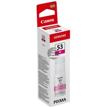 Canon Tintennachfüllfläschchen magenta (4681C001, GI-53M)