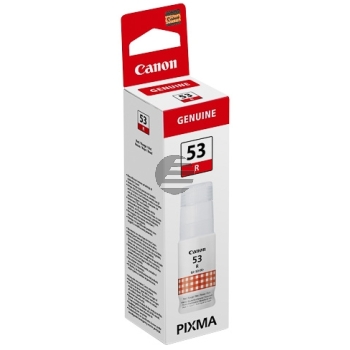 Canon Tintennachfüllfläschchen rot (4717C001, GI-53R)