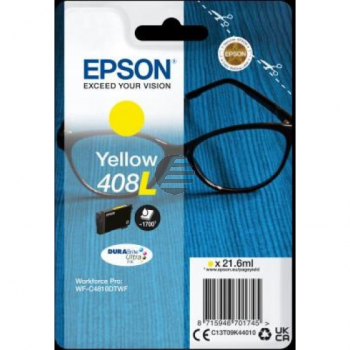 Epson Tintenpatrone gelb HC (C13T09K44010, 408L)