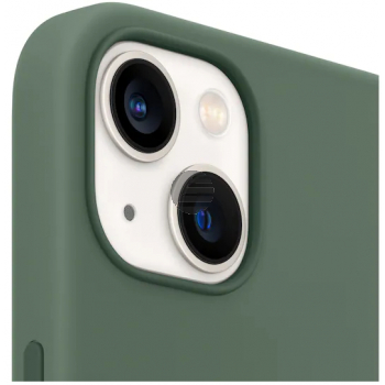 Apple iPhone 13 mini Silicone Case mit MagSafe eukalyptus