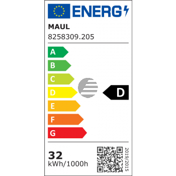 MAUL LED-Stehleuchte MAULjaval 8258490 schwarz, dimmbar