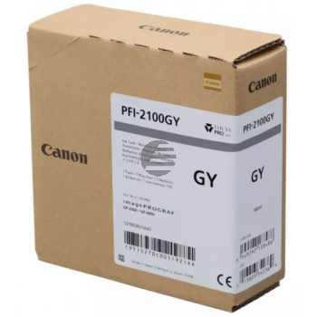 Canon Tintenpatrone grau (5270C001, PFI-2100GY)