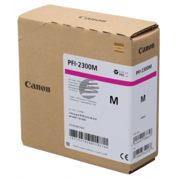 Canon Tintenpatrone magenta SC (5279C001, PFI-2300M)