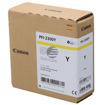 Canon Tintenpatrone gelb SC (5280C001, PFI-2300Y)