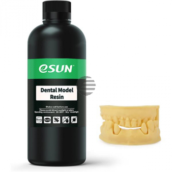 UV/LCD DENTAL MODEL RESIN YELLOW 1kg ESUN 3D RESIN 405NM