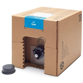 HP Tintenpatrone cyan (1XA93A, 870)