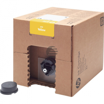 HP Tintenpatrone gelb (1XA92A, 870)