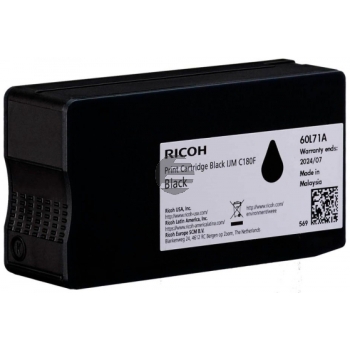 Ricoh Tintenpatrone schwarz (408517, 60L71A) Ricoh Tintenpatrone schwarz (408517, 60L71A)