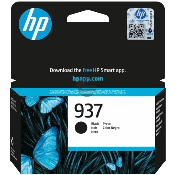 HP Tintendruckkopf schwarz SC (4S6W5NE, 937)
