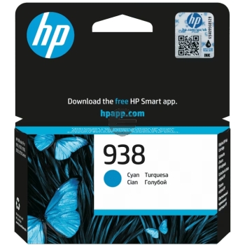 HP Tintendruckkopf cyan (4S6X5PE, 938)