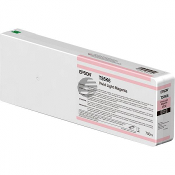 Epson Tintenpatrone magenta light HC (C13T55K600, T55K6)