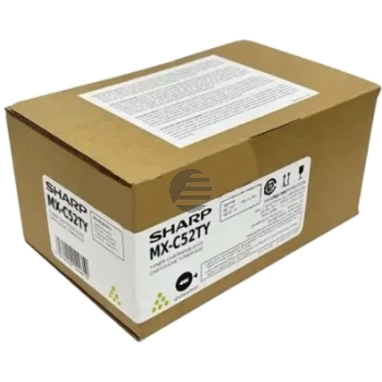 Sharp Toner-Kit gelb (MX-C52TY) Sharp Toner-Kit gelb (MX-C52TY)