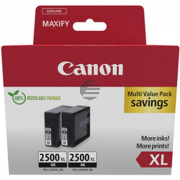 9254B011 CANON PGI2500XL Maxify MB Tinte (2) black HC 2x2500Seiten Cardboard