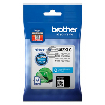 Brother Tintenpatrone cyan HC (LC-462XLC)