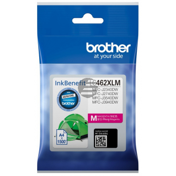 Brother Tintenpatrone magenta HC (LC-462XLM)