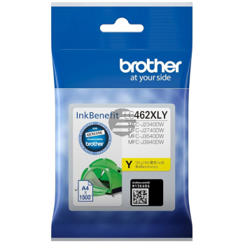 Brother Tintenpatrone gelb HC (LC-462XLY)
