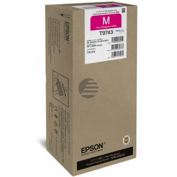 Epson Tintenpatrone magenta HC (C13T97430N, T9741N)
