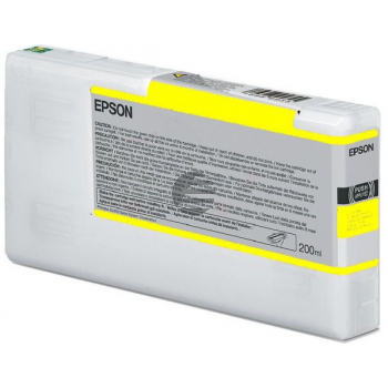 Epson Tintenpatrone gelb (C13T55W400, T55W4)