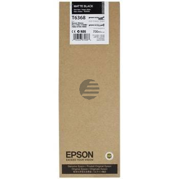 Epson Tintenpatrone schwarz matt (C13T63680N, T6368)
