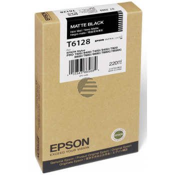 Epson Tintenpatrone schwarz matt HC (C13T61280N, T6128)