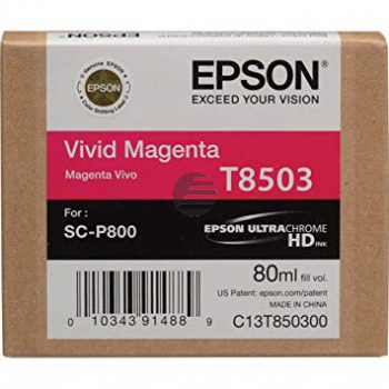 Epson Tintenpatrone magenta (C13T85030N, T8503)
