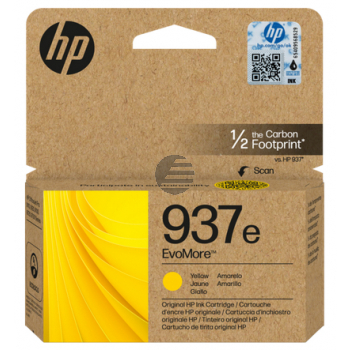 HP Tintendruckkopf EvoMore gelb (4S6W8NE#CE1, 937e)