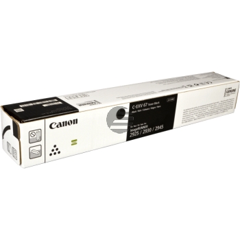 Canon Toner-Kartusche schwarz (5746C002, C-EXV67) Canon Toner-Kartusche schwarz (5746C002, C-EXV67)