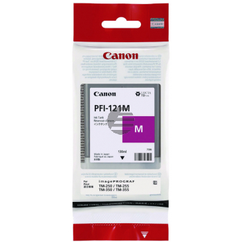 Canon Tintenpatrone magenta (6267C001, PFI-121M)