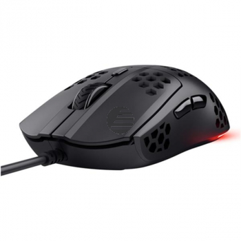 TRUST GXT928 HELOX GAMING MAUS SCHWARZ 25306 6Tasten Kabel rechts