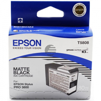 Epson Tintenpatrone schwarz matt (C13T58080N, T5808)