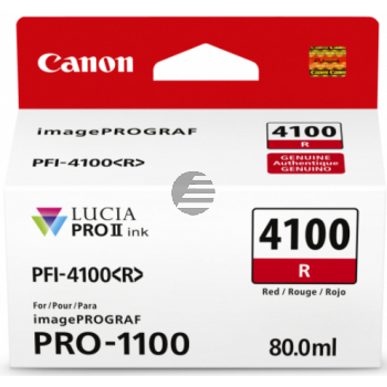 Canon Tintenpatrone rot (6785C001, PFI-4100R)