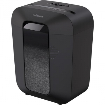 FELLOWES POWERSHRED LX41 SCHWARZ 4300701 Minischnitt 4x12mm P4 8Blt