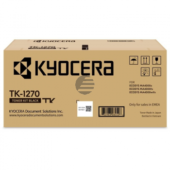 Kyocera Toner-Kit schwarz HC (1T0C140NL0, TK-1270)