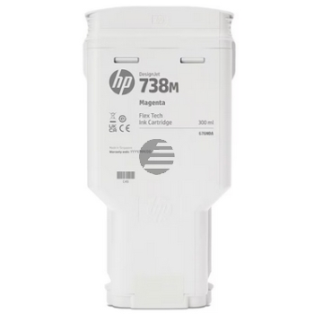 HP Tintenpatrone magenta (A24VNA, 738M)