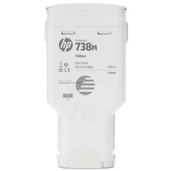 HP Tintenpatrone gelb (A24VPA, 738M)