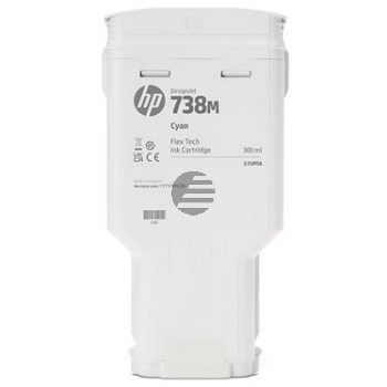 HP Tintenpatrone cyan (A24VMA, 738M)