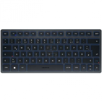 CHERRY KW7100 MINI TASTATUR QWERTZ JK-7100DE-22 kabellos bluetooth schwarz