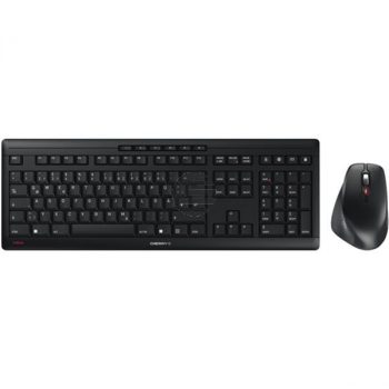 CHERRY STREAM DESKTOP TASTATUR+MAUS JD-8550DE-2 kabellos schwarz QWERTZ