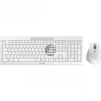 CHERRY STREAM DESKTOP TASTATUR+MAUS JD-8550DE-0 kabellos weiss QWERTZ