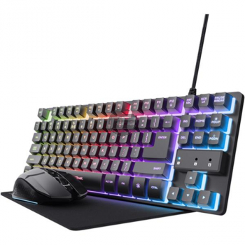 TRUST GXT794 3IN1 GAMING BUNDLE 25393 Tastatur DE+Maus+Mauspad