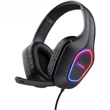 TRUST GXT416 ZIROX GAMING HEADSET 3.5mm 25331 Kabel schwarz Over-Ear USB-A