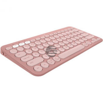 LOGITECH PEBBLE KEYS 2 K380S TASTATUR US 920-011853 Kabel rose