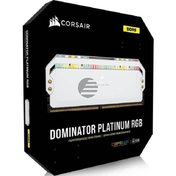 Corsair Dominator Platinum RAM Kit 2 x 32GB / 64GB CMT64GX5M2B5200C40W (CMT64GX5M2B5200C40W)