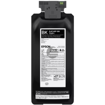 Epson Tintenpatrone schwarz (C13T55P140, SJIC48P-BK)