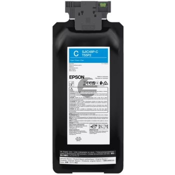 Epson Tintenpatrone cyan (C13T55P240, SJIC48P-C)