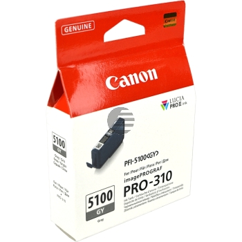 Canon Tintenpatrone grau (6959C001, PFI-5100GY) Canon Tintenpatrone grau (6959C001, PFI-5100GY)