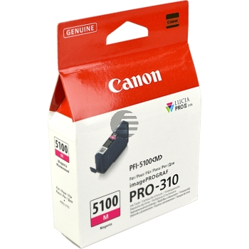 Canon Tintenpatrone magenta (6954C001, PFI-5100M) Canon Tintenpatrone magenta (6954C001, PFI-5100M)